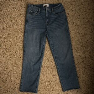 Paige Hoxton Slim Crop Jean (raw hem) Size 26